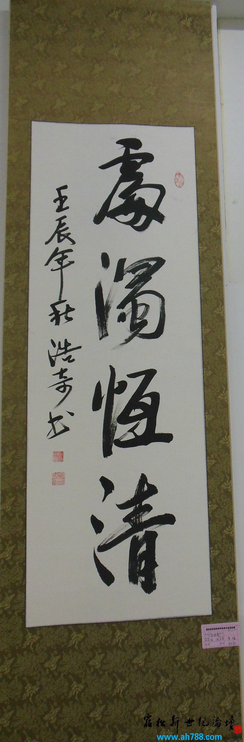 宿松新世纪论坛 摄 2012庆祝教师节宿松名家书法展28.jpg