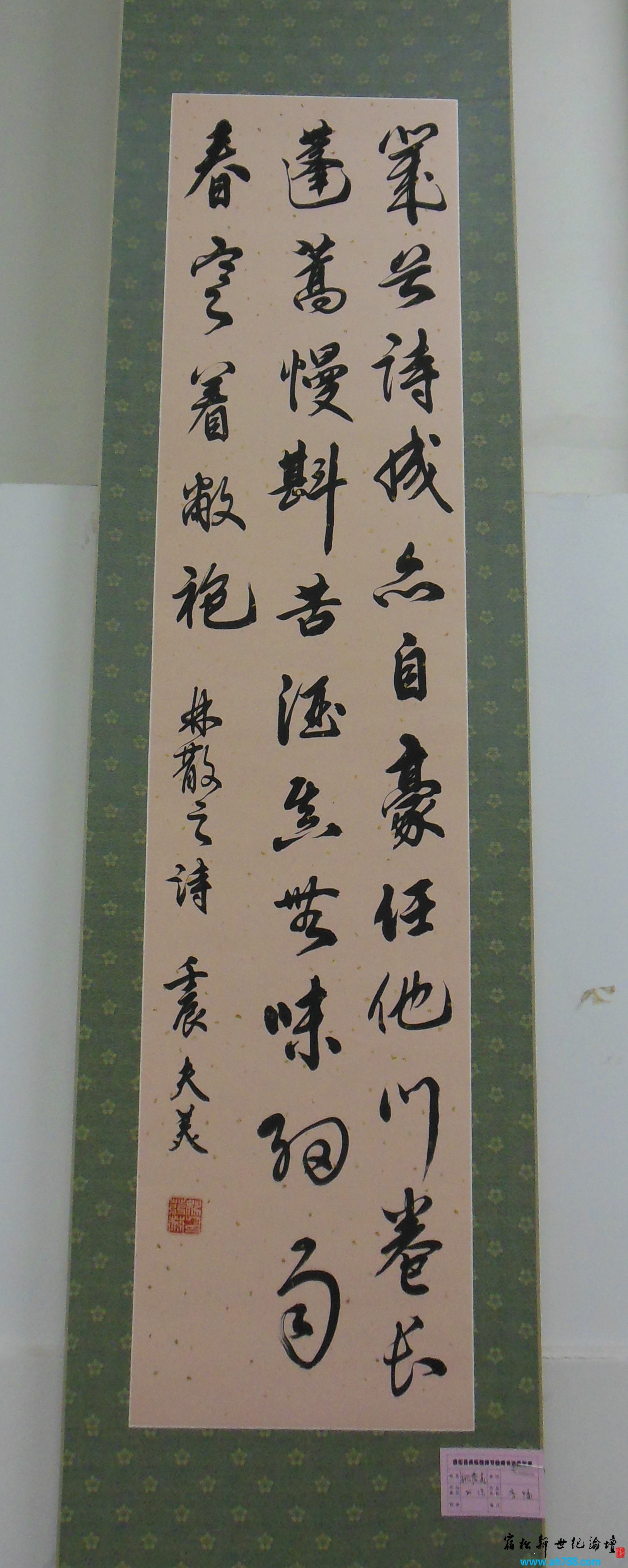 宿松新世纪论坛 摄 2012庆祝教师节宿松名家书法展31.jpg