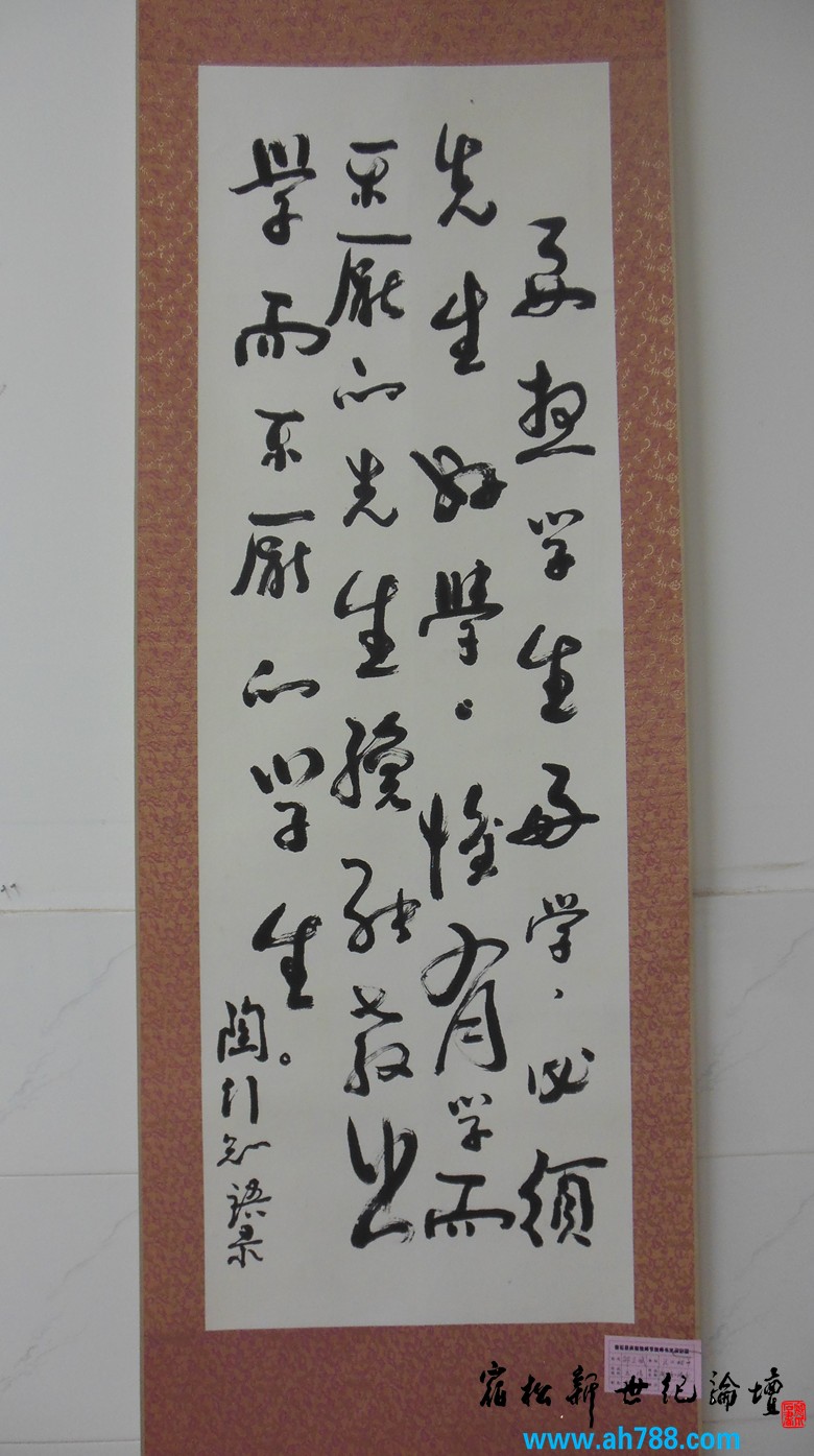宿松新世纪论坛 摄 2012庆祝教师节宿松名家书法展39.jpg