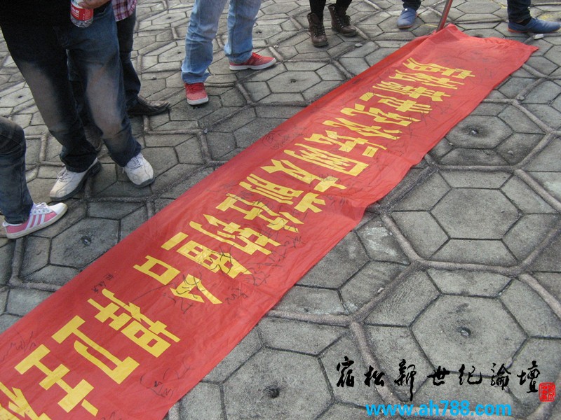 宿松新世纪论坛网友前往钓鱼台保岛示威签名 野餐 烧烤 观光-垂钓活动，宿松新世纪论坛.jpg