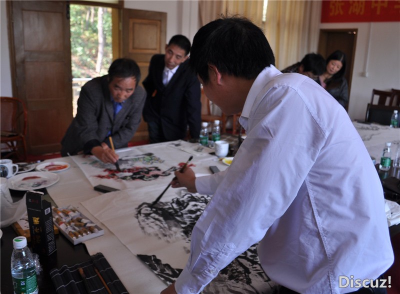宿松新世纪论坛上传，www.susong1.com 2013.10.5黄梅书画交流9.jpg