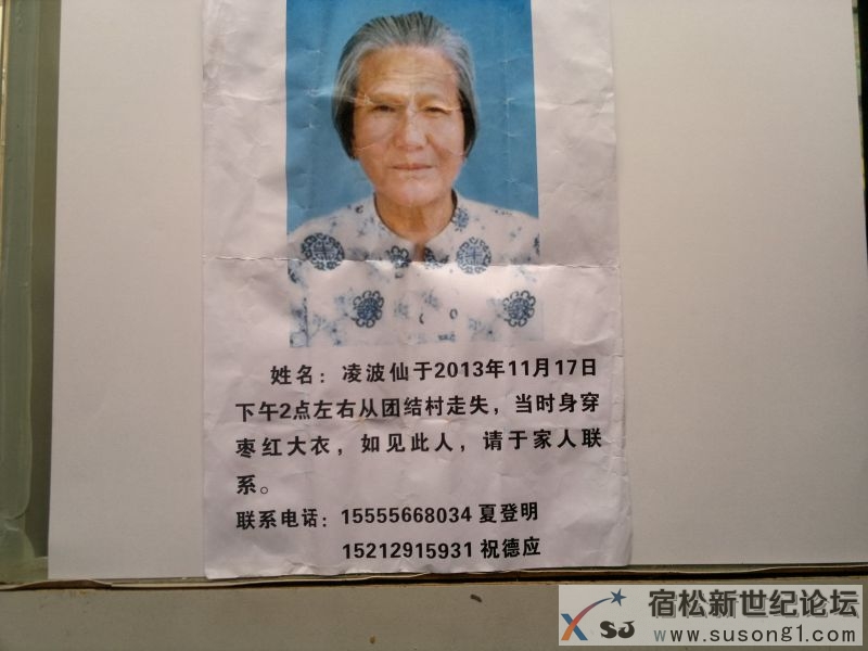 走失的老奶奶