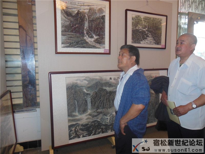 钱艳林山水画作品展宿松新世纪论坛何仁摄0.jpg