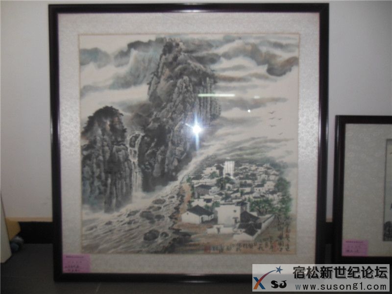 钱艳林山水画作品展宿松新世纪论坛何仁摄16.jpg