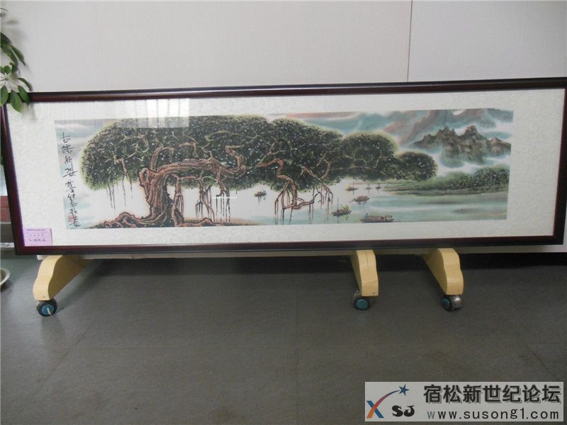 钱艳林山水画作品展宿松新世纪论坛何仁摄11.jpg