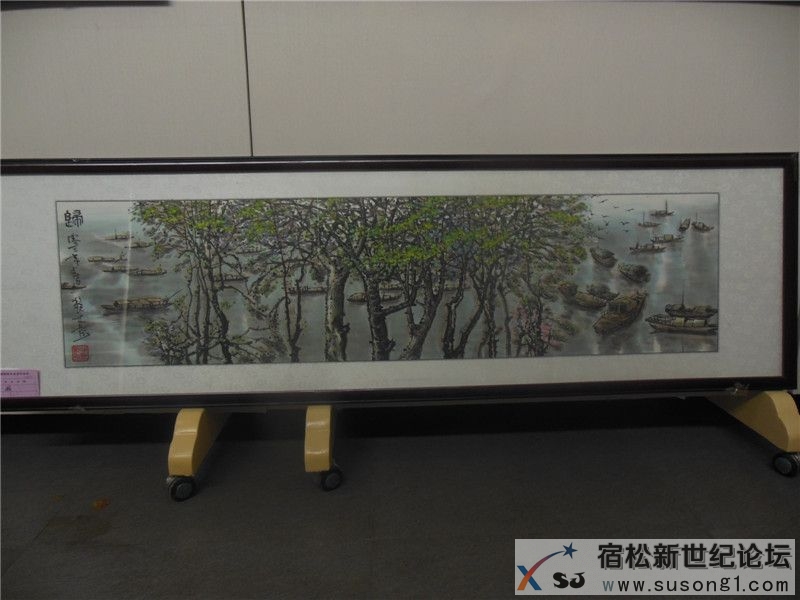 钱艳林山水画作品展宿松新世纪论坛何仁摄12.jpg