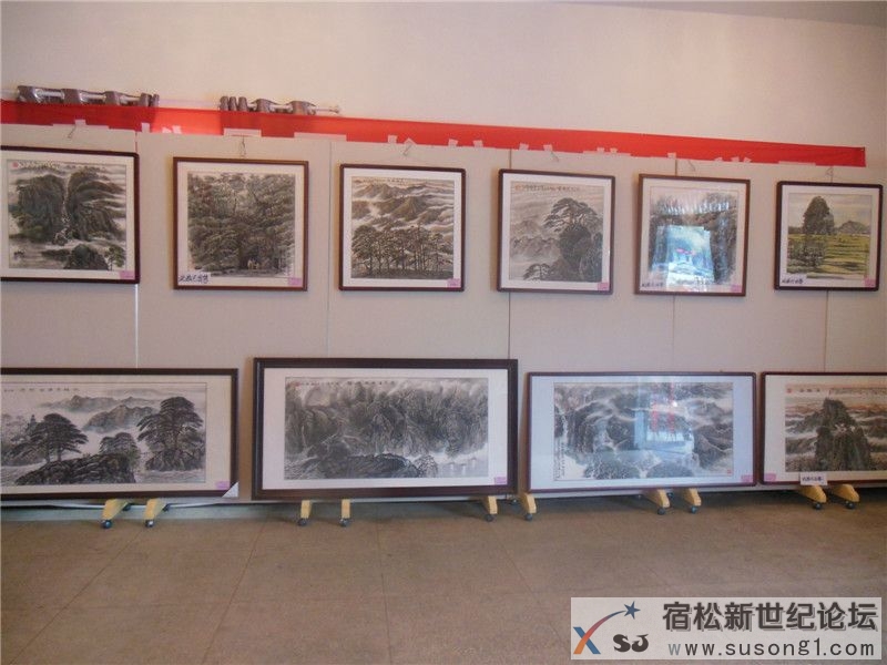 钱艳林山水画作品展宿松新世纪论坛何仁摄19.jpg