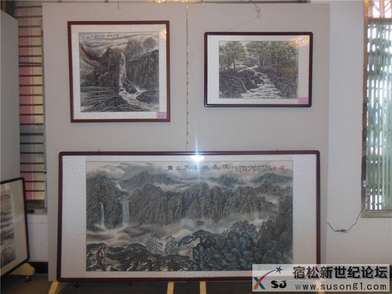 钱艳林山水画作品展宿松新世纪论坛何仁摄20.jpg