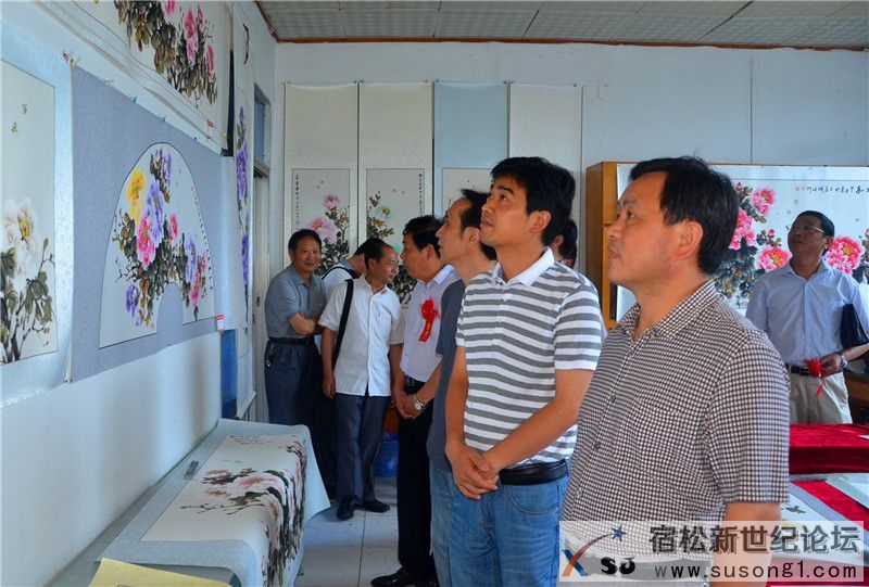 宿松书画牡丹之王李金梅，宿松新世纪论坛摄08.jpg