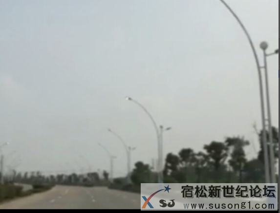 宿松振兴大道路灯无人管白天路灯不灭浪费宿松新世纪论坛