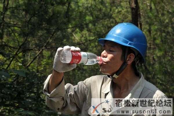 高温烤验下，宿松的电力“汗子”们宿松新世纪论坛