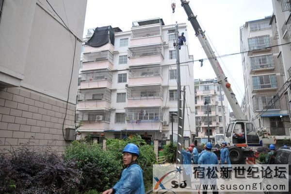 高温烤验下，宿松的电力“汗子”们宿松新世纪论坛