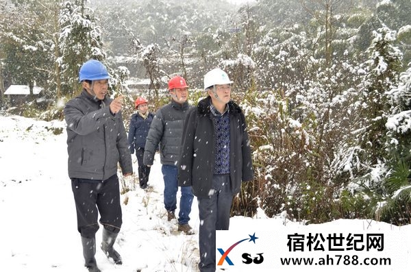 组图：我县突降大雪，县供电公司特巡保安全宿松新世纪论坛
