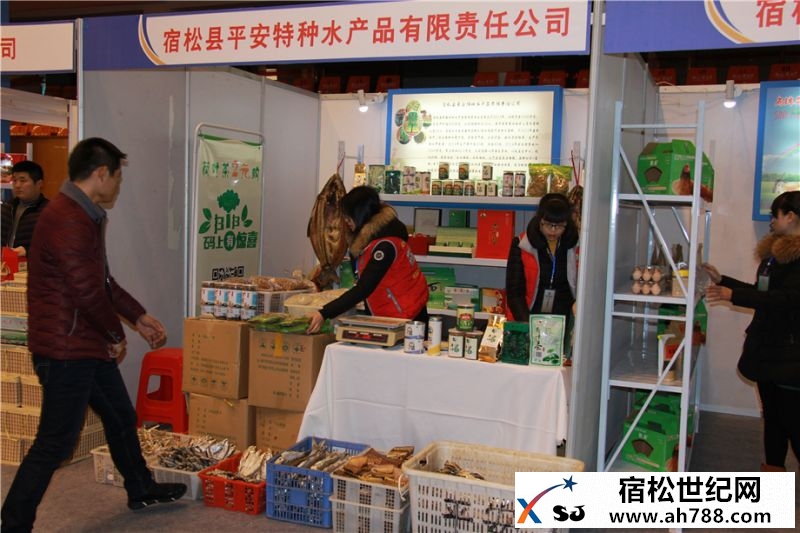 助推宿松企业：宿松受邀参加2016安庆市绿色有机农产品(合肥)年货展销会宿松新世纪论坛