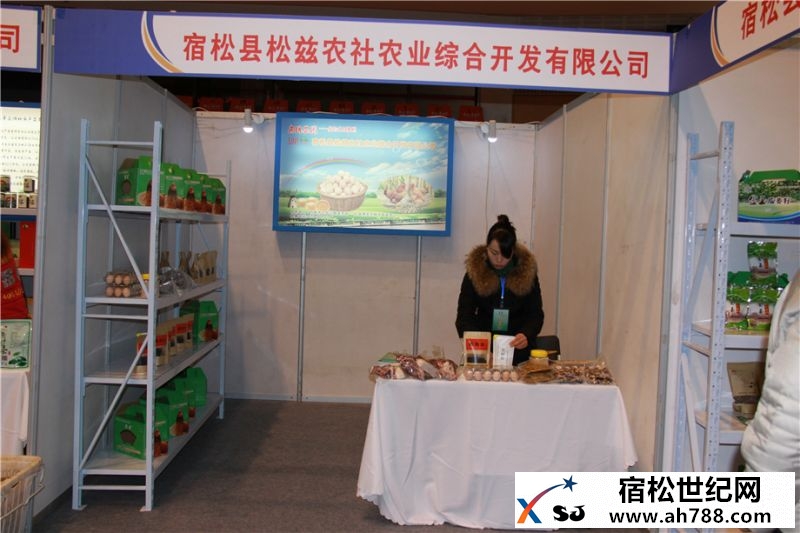 助推宿松企业：宿松受邀参加2016安庆市绿色有机农产品(合肥)年货展销会宿松新世纪论坛