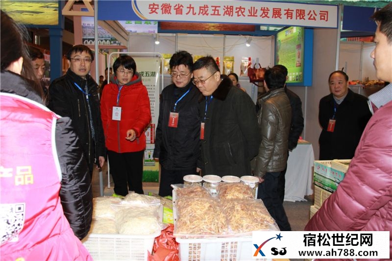 助推宿松企业：宿松受邀参加2016安庆市绿色有机农产品(合肥)年货展销会宿松新世纪论坛