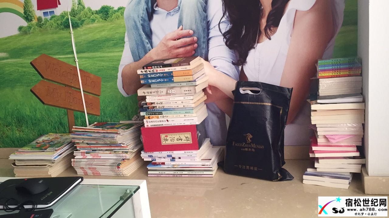 松子书屋筹备工作行进中，招募爱心书友周六整理书籍。宿松世纪网