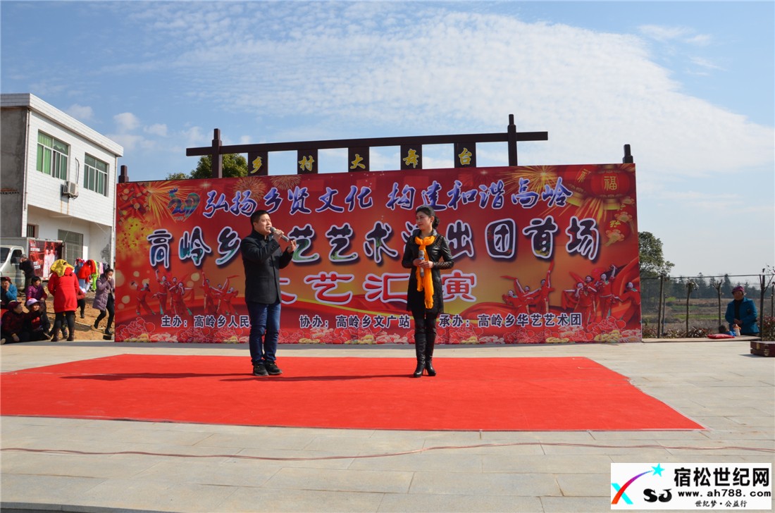 宿松华艺艺术团开业首场演出隆重举行宿松世纪网