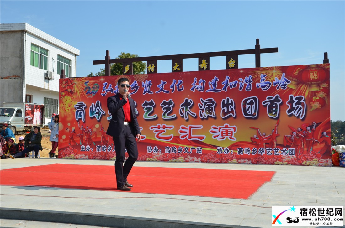 宿松华艺艺术团开业首场演出隆重举行宿松世纪网