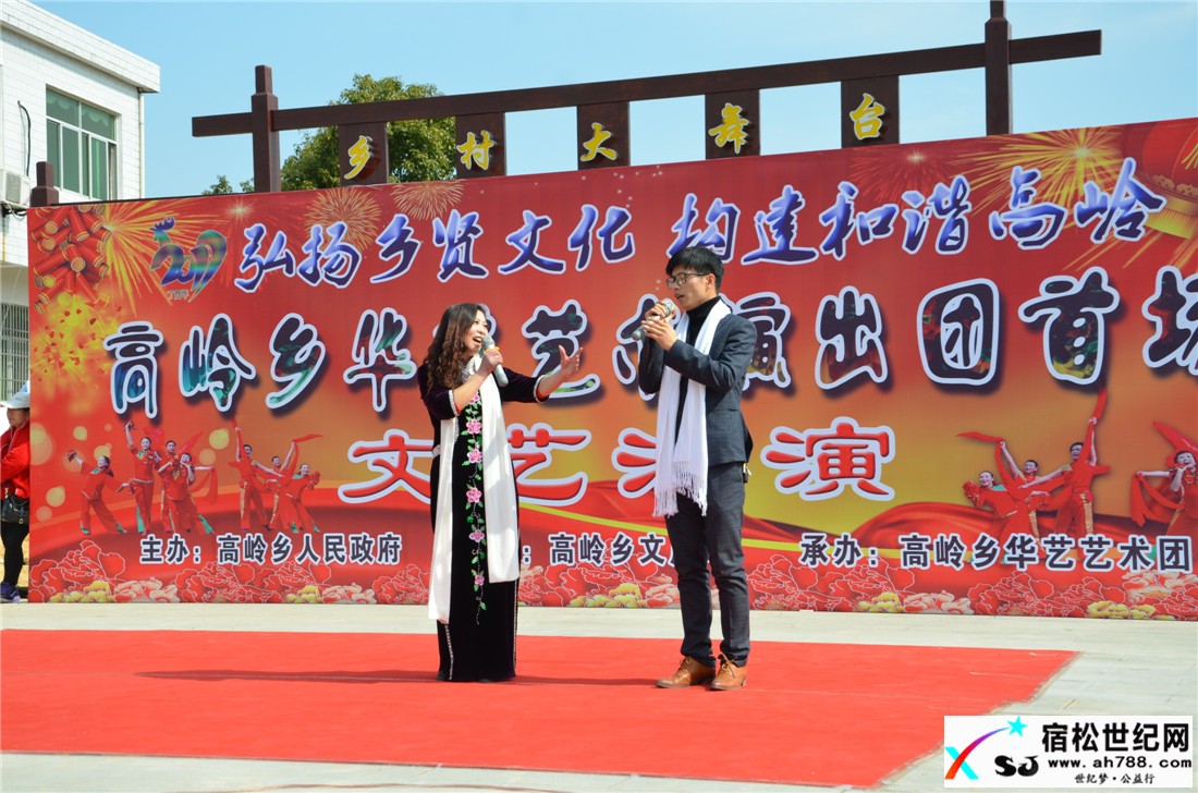 宿松华艺艺术团开业首场演出隆重举行宿松世纪网
