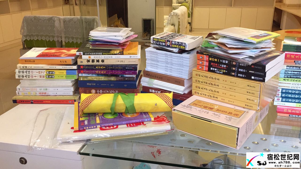 松子书屋又一批爱心书籍进店，招募志愿者周六整理书籍！宿松世纪网