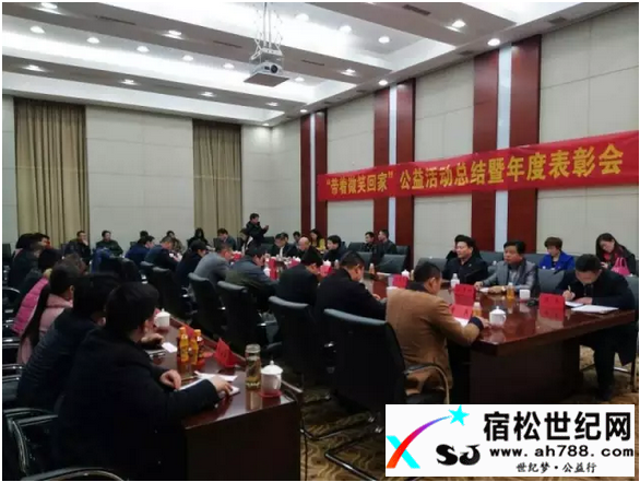 “带着微笑回家”专车返乡过年公益活动总结暨年度表彰大会圆满举行！宿松世纪网