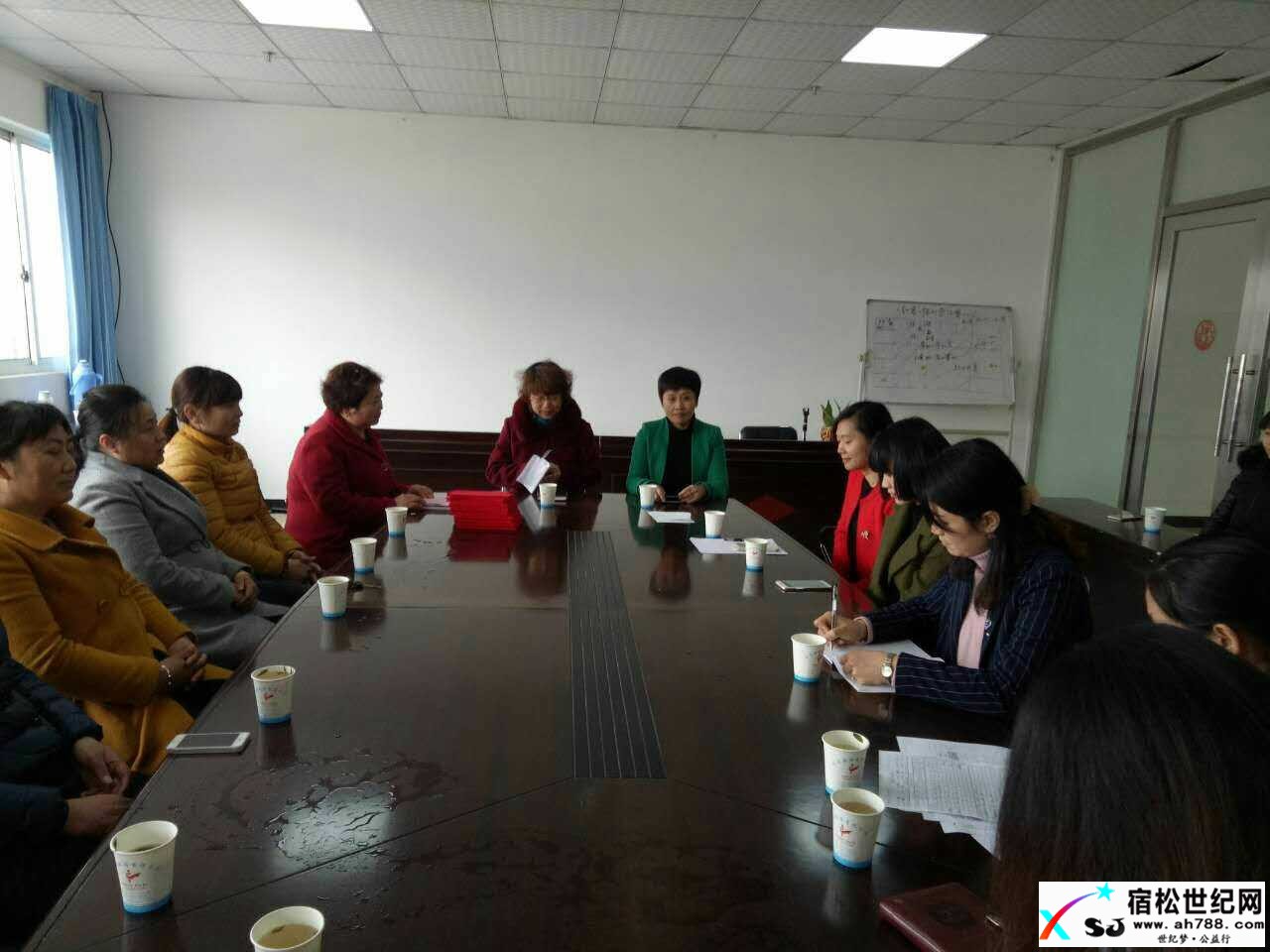 红爱公司举行“三八”优秀女职工表彰活动宿松世纪网
