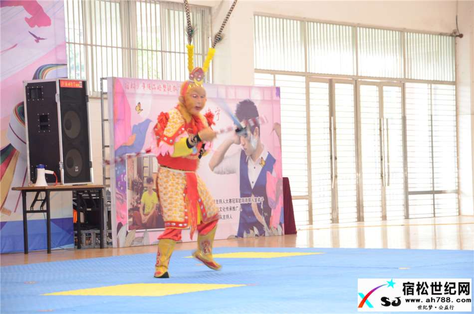 中国猛武会宿松少年强品格塑造教育2017首届新生汇报演出在宿松中学体育活动中心举行 (29).jpg