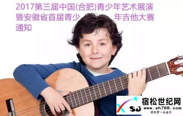 报名了！2017第三届中国（合肥）青少年艺术展演暨安徽省首届青少年吉他大赛宿松世纪网