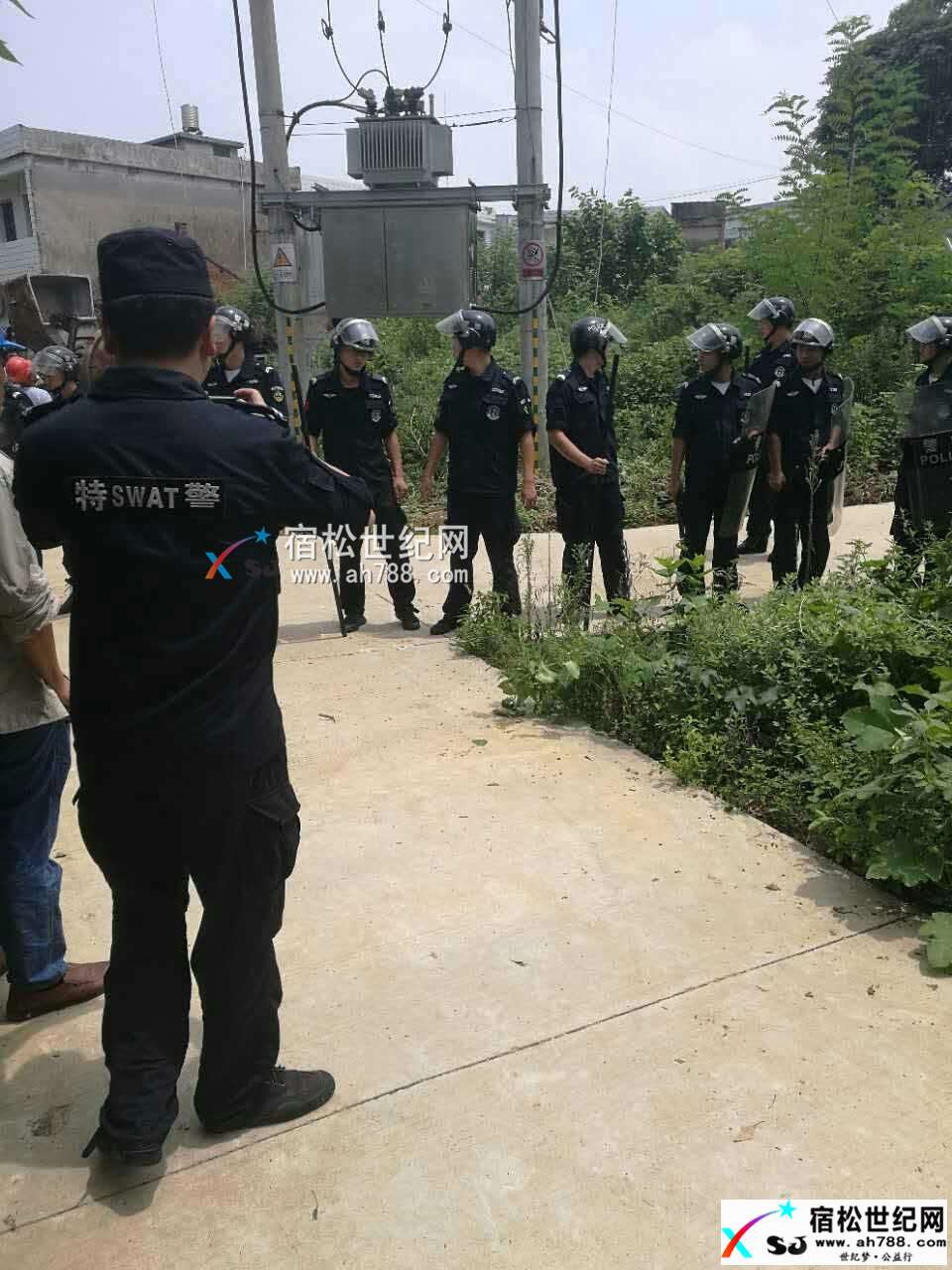 电网民生工程遭阻挠 公安及时打击宿松世纪网