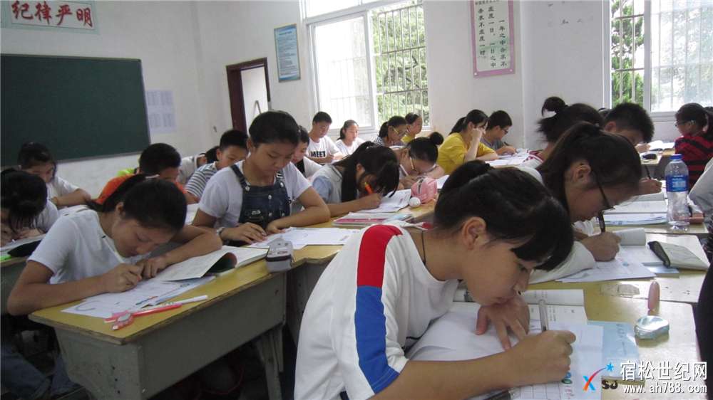 宿松实验中学举行第三届书法比赛 (7).jpg
