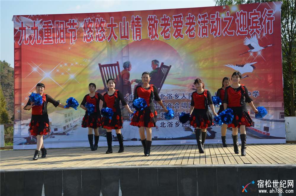 “九九重阳节 悠悠大山情”慰问演出在北浴乡迎宾村成功举行，宿松博雅，宿松世纪网 (11).jpg