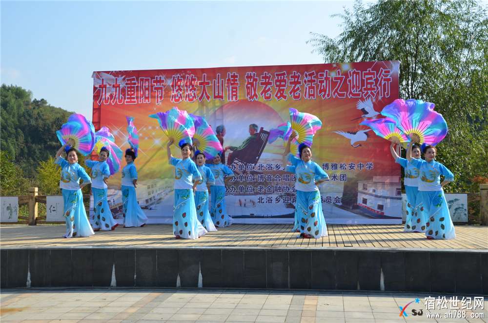 “九九重阳节 悠悠大山情”慰问演出在北浴乡迎宾村成功举行，宿松博雅，宿松世纪网 (9).jpg