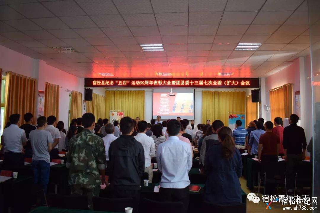 团县委召开纪念“五四”运动99周年表彰大会暨团县委十三届七次全委（扩大）会议.jpg