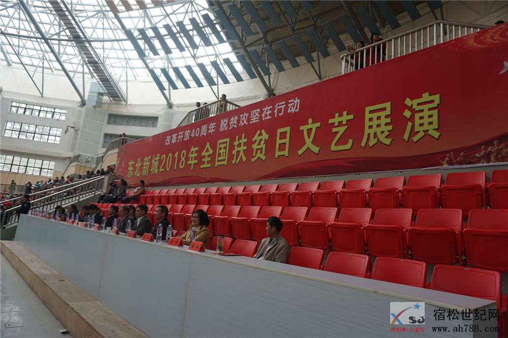 县城周边乡镇书记看扶贫演出.jpg