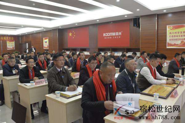 安徽宿松电子信息行业商会第一届一次会员代表大会正式成立，宿松世纪网 (2).jpg