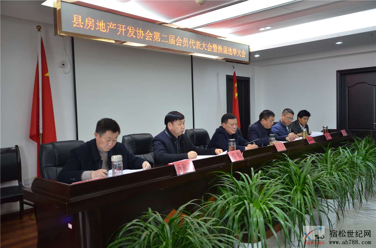 宿松房产开发协会会员代表大会选举会，宿松世纪网摄 (6).jpg
