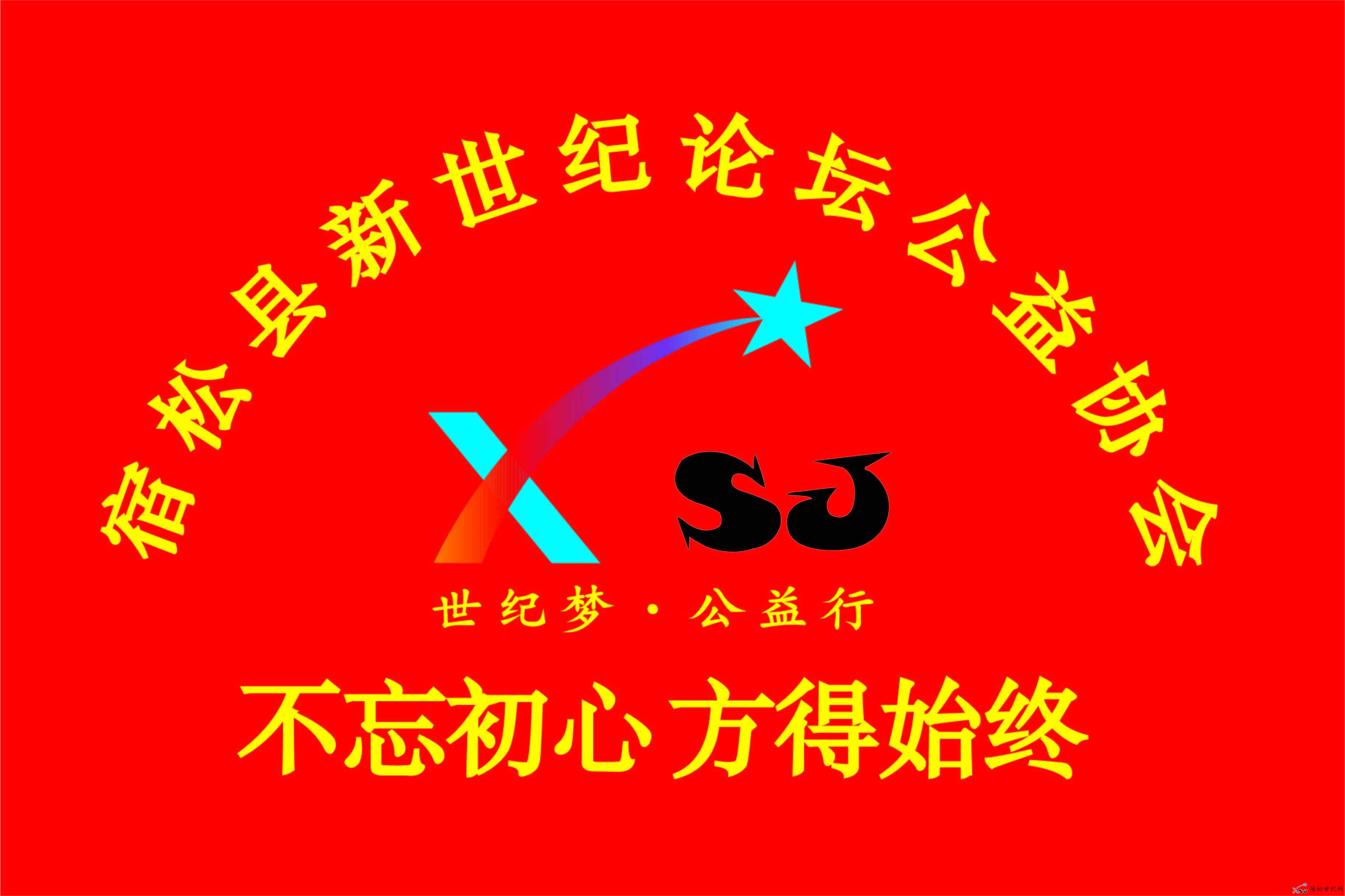 TX宿松世纪网公益协会会旗.jpg