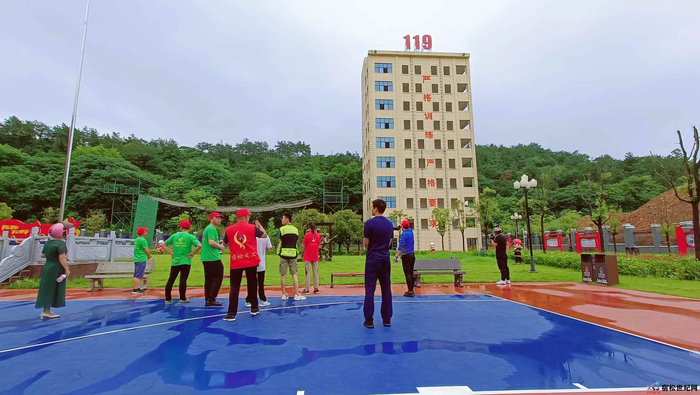 参观消防大队